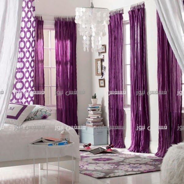 موديلات ستائر مودرن لون موف غامق 2017 14 موديلات ستائر مودرن لون موف غامق 2017 1