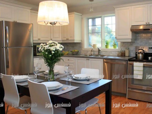ديكورات مطابخ جديدة 2017 ذات لمسة بسيطه 4