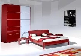 تصاميم ديكور غرف نوم ألوان الأحمر والأبيض والأسود جديدة 2017 10 تصاميم ديكور غرف نوم ألوان الأحمر والأبيض والأسود