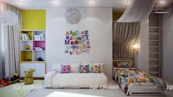 ديكورات غرف أطفال أحدث تصاميم جذابه 11 ديكورات غرف أطفال