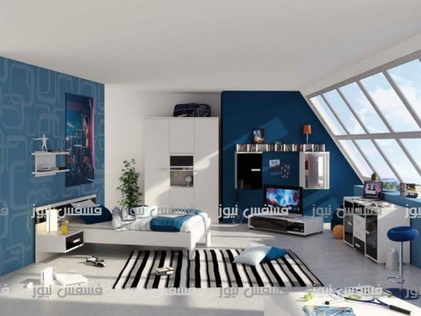 ديكورات غرف شباب رائع 2017 3