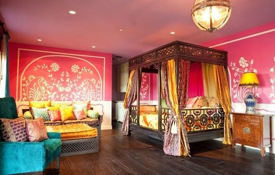 تصاميم غرف نوم على الطراز الهندى 15 تصاميم غرف نوم على الطراز الهندى 6