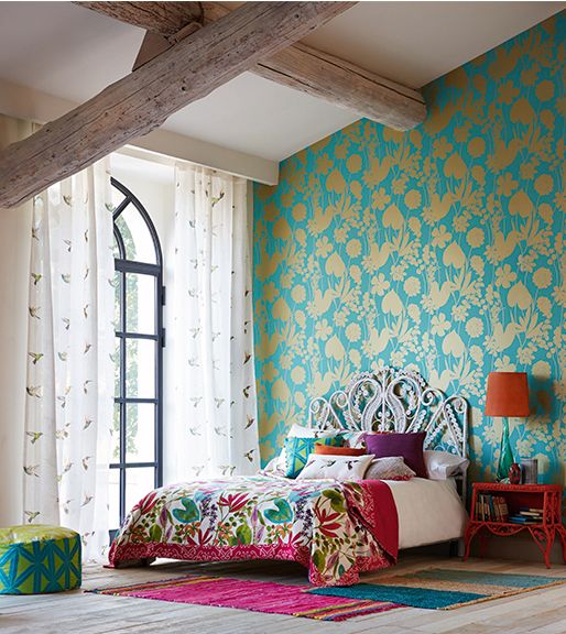 تصاميم غرف نوم على الطراز الهندى 13 تصاميم غرف نوم على الطراز الهندى 4