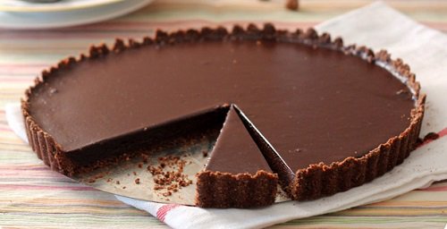 طريقة عمل تارت الشيكولاتة