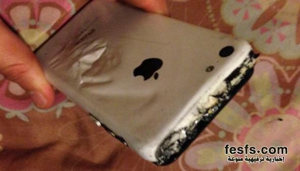 apple-iphone5C-burn