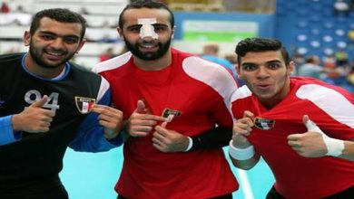 مشاهدة مباراة مصر و فرنسا في كأس العالم لكرة اليد للشباب يوتيوب بدون تقطيع 12 مهاب عثمان مع زملائه في منتخب شباب مصر لكرة اليد