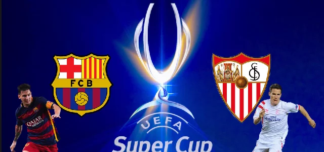 مباراة برشلونة واشبيلية مباشرة اليوم 11/8/2015