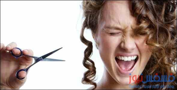 بالصور.. للشباب والبنات تعلم قص شعرك بنفسك ! 10 كيفية قص الشعر بنفسك