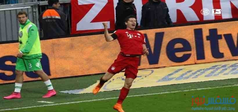 ليفاندوفيسكي يسجل 5 أهداف للبايرن في 9 دقائق 41 ليفاندوفيكسي