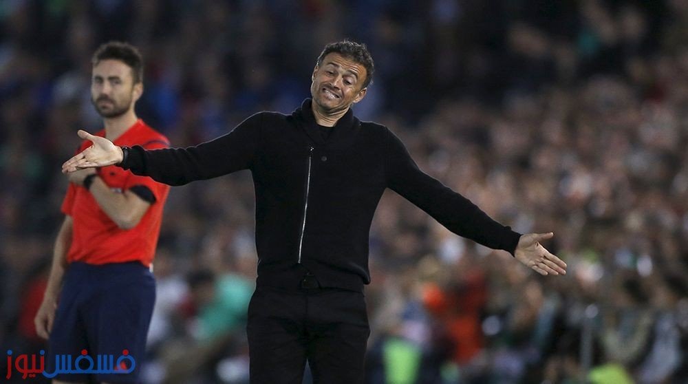 برشلونة يواصل التخبط بالتعادل سلبياً مع مضيفه فيانوفنسي 32 مدرب برشلونة لويس انريكي