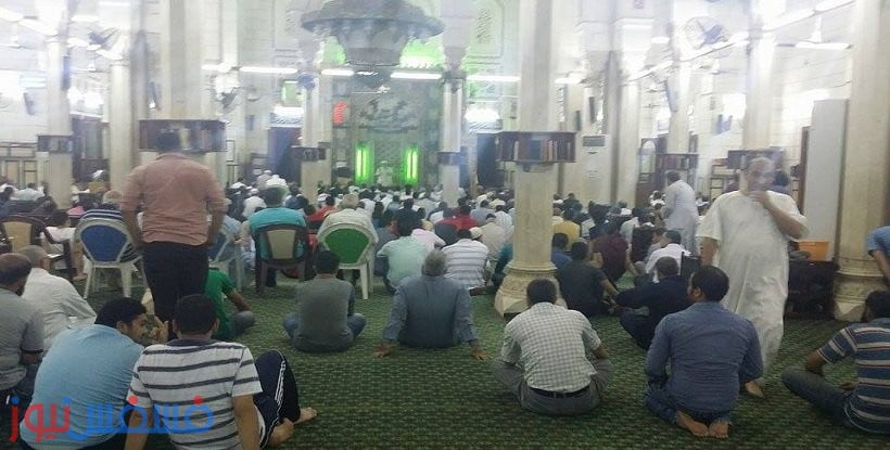 صلاة الغائب علي الموتي بمني في مساجد القليوبية 10 أحد مساجد القليوبية