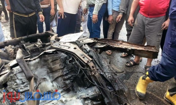 صور.. بالأسماء العثور على 3 جثث متفحمة في انفجار سيارة أبو كبير 1 انفجار سيارة ملاكي بالشرقية