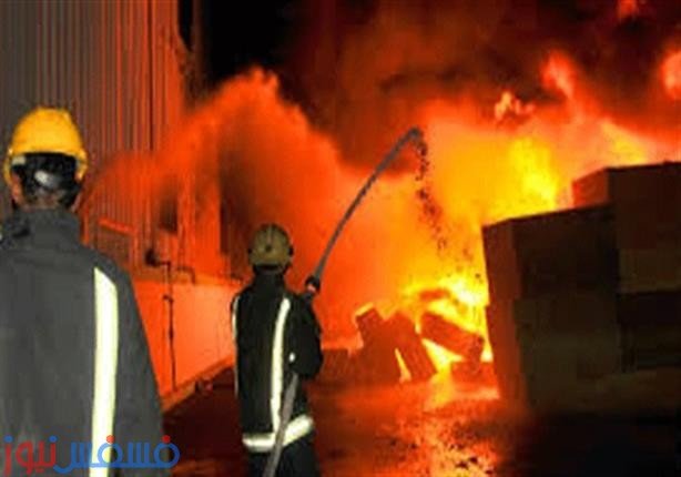 حريق هائل بالمنصورة يلتهم مخزن قطع غيار سيارات 1 حريق هائل بالمنصورة يلتهم مخزن قطع غيار سيارات 1