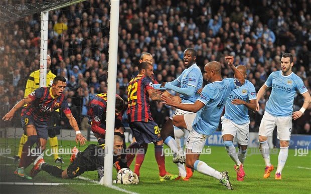 نتيجة ملخص مباراة مانشستر سيتي وبرشلونة كاملاً 1-3 يلاكورة أهداف مباراة مان سيتي وبرشلونة يوتيوب 24 موعد مباراة مانشستر سيتي وبرشلونة اليوم الثلاثاء