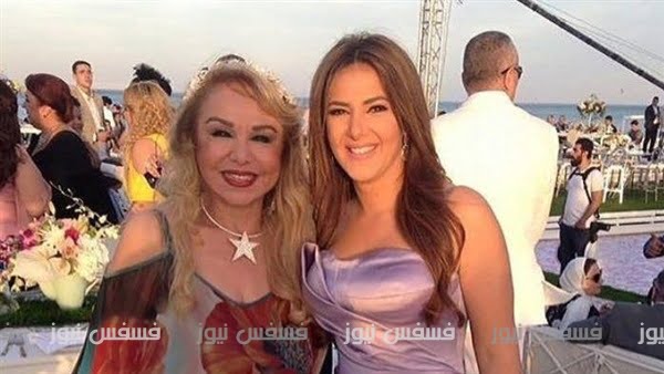 ظهور دنيا سمير غانم في حفل زفاف أختها "أيمي"