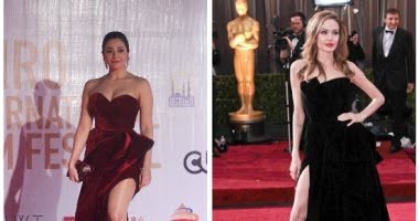 بالصور..الفنانة مريم حسن تقلد نجمة هوليوود الشهيرة"أنجلينا جولى" حتى في وقفتها على الـ Red carpet 30 إنجلينا جولى ومريم حسن
