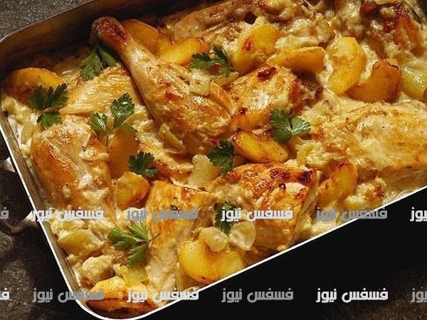 طريقة تحضير صنية الدجاج بالبطاطس و المكونات خطوه خطوه بالتفصيل 29 طريقة تحضير صنية الدجاج بالبطاطس و المكونات خطوه خطوه بالتفصيل 15