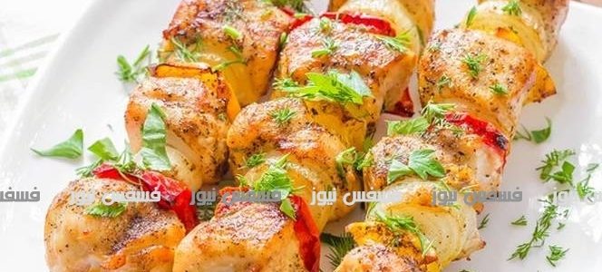 طريقة اعداد الشيش طاووق بالمكونات خطوه بخطوه
