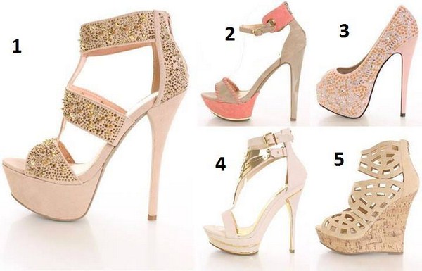 أحذية عرائس ملونة 2018