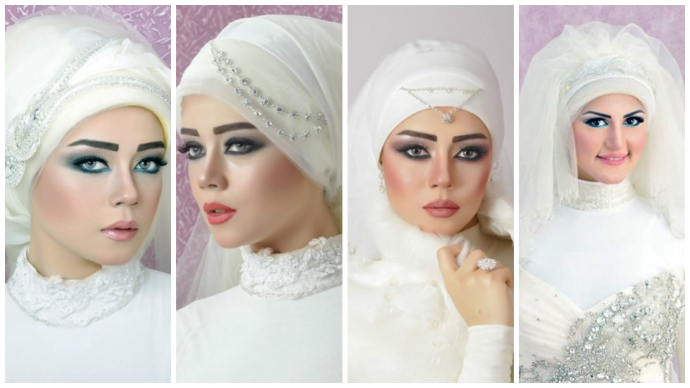 أحلى وأجمل لفات طرح لعروسة عيد2017 10 أحلى وأجمل لفات طرح لعروسة عيد2017 1