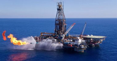 ظهور أول شعلة لحقل الغاز ظهر في البحر المتوسط 5