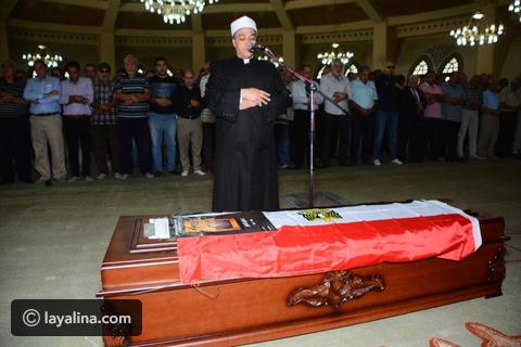 تشيع جثمان عمر سمير