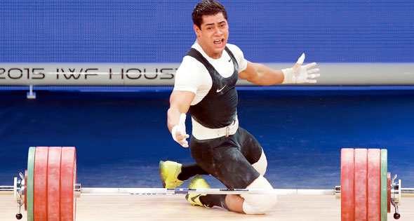 تتويج البطل الأوليمبي "محمد إيهاب" ب ٣ ذهبيات في البطولة الأفريقية للكبار لرفع الأثقال 3