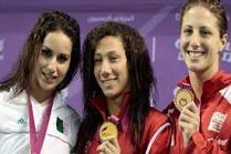 مصر تستقبل بطلة العالم في السباحة فريدة عثمان 28 فريدة عثمان بطلة العالم في السباحة