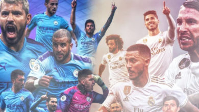 موعد مباراة ريال مدريد ومانشستر سيتي والقنوات الناقلة 10 مباراة ريال مدريد ومانشستر سيتي