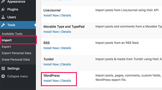 إعداد WordPress إعداد WordPress