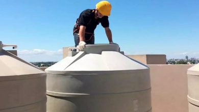 تنظيف خزانات المياه