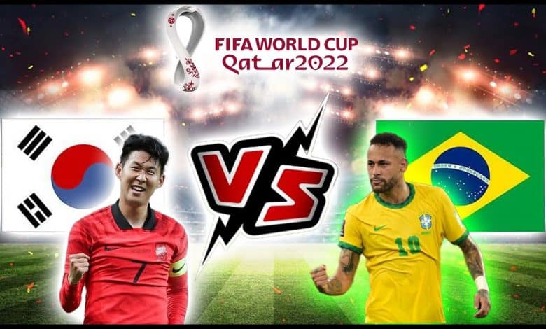 مبارة البرازيل ضد كوريا الجنوبية كأس العالم 2022 قطر 10 البرازيل ضد كوريا الجنوبية