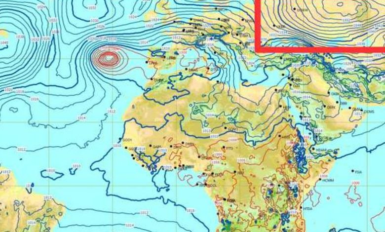 المرتفع السيبيري في مصر 10 المرتفع السيبيري في مصر