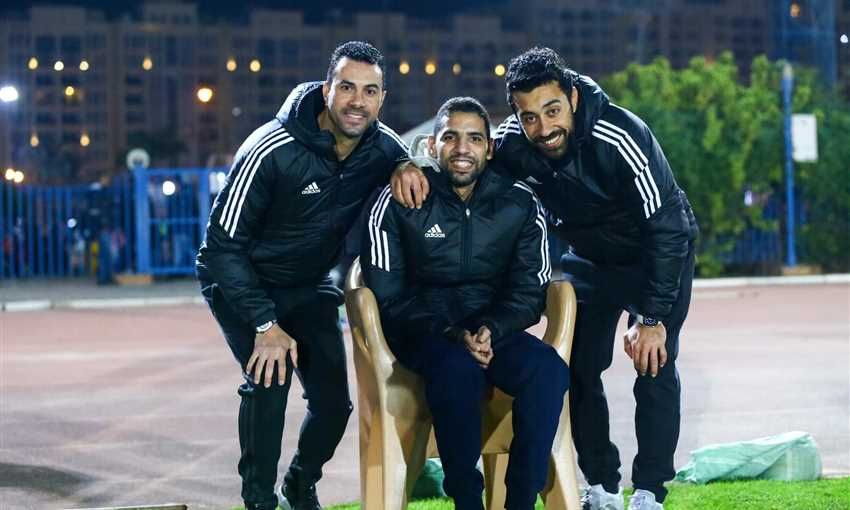 مؤمن زكريا يظهر لأول مرة في تدريبات سموحة مؤمن زكريا يظهر لأول مرة في تدريبات سموحة