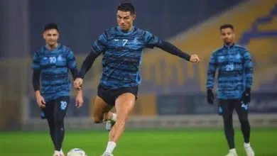 كريستيانو رونالدو يبدأ مرانه الأول مع النصر السعودي
