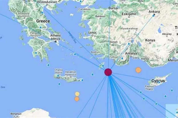 مدى شعور المصريين بزلزال تركيا