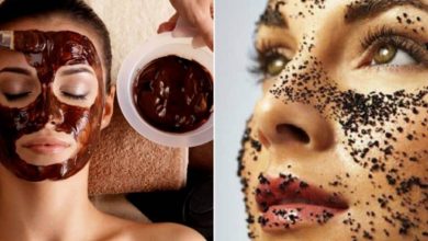 ماسك القهوة والنشا وماء الورد 15 ماسك القهوة والنشا وماء الورد