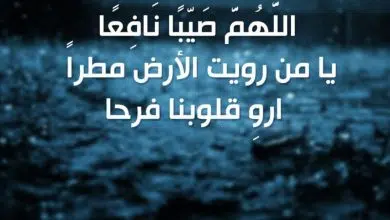 دعاء المطر للرزق